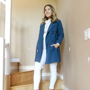 Abercrombie Drapey Trench coat